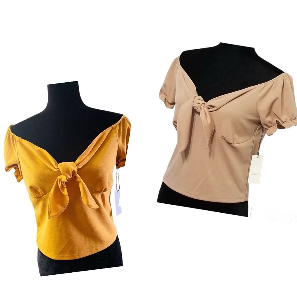 2 Active USA Tops NWT